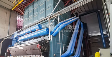 聚源纸业DZL系列40吨生物质蒸汽锅炉项目
