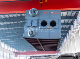 该锅炉接纳奇异的双燃烧器设计，可以使用生物质气和自然气作为燃料