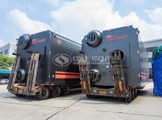 永乐高锅炉提供SZS型25吨燃气蒸汽锅炉给储能锂离子电池企业