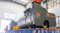 永乐高锅炉向山东某医院交付高效可靠的WNS系列燃气蒸汽锅炉