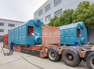 永乐高锅炉为越南某pvc公司提供SZL系列10吨燃煤蒸汽锅炉