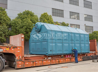 SZL系列10吨燃煤锅炉接纳组装结构