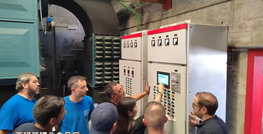 西班牙DZL系列4吨小鳞片炉排生物质蒸汽锅炉项目