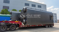 永乐高锅炉发货3台SZS型25吨锅炉