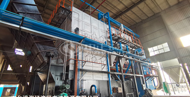 申江能源DZL系列20吨第三代生物质水管锅炉项目