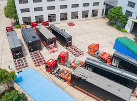 中正锅炉完成三台SZS系列55吨燃气锅炉装车发货