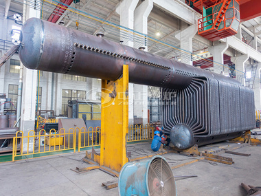 SZL系列生物质锅炉生产过程