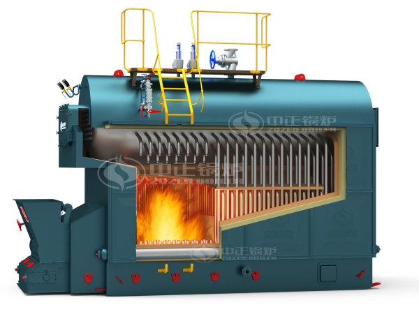 分析燃煤锅炉的优点缺点——中正DZL系列单锅筒纵置式链条炉排锅炉