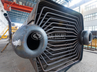 图中展示了永乐高锅炉szs系列锅炉纵置式、D型安排结构的设计