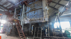 永乐高第三代生物质蒸汽锅炉锅炉房实拍