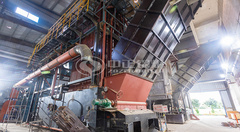 威客电竞第三代三锅筒生物质锅炉：解决积灰，，，，提升效率