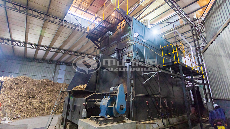 4吨生物质蒸汽锅炉发往福建食物厂