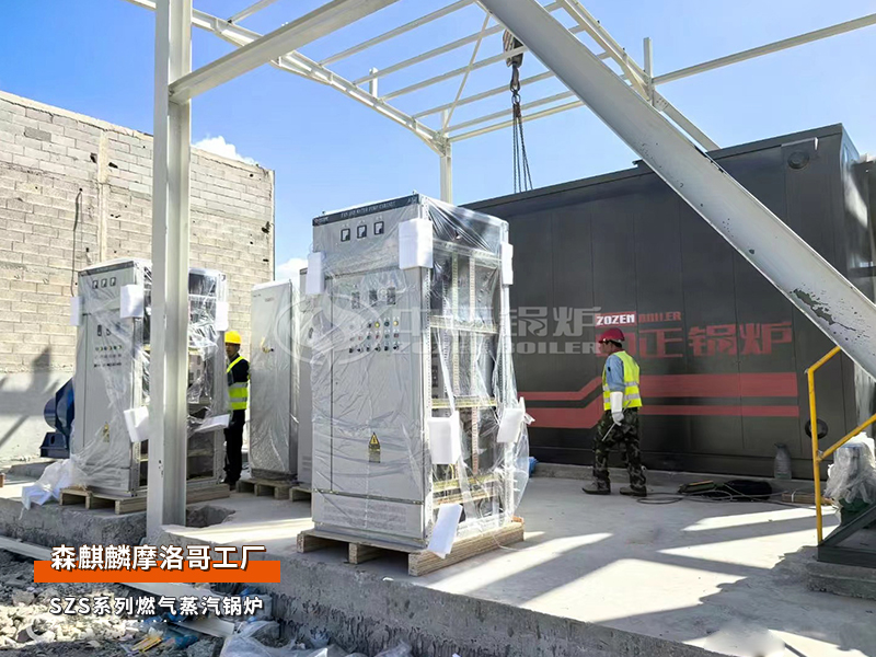 出口摩洛哥：森麒麟SZS系列燃气蒸汽锅炉轮胎行业项目