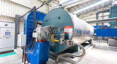 永乐高燃气导热油锅炉熬油时间短，快速启动供热