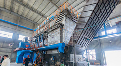 不积灰新科技，永乐高三锅筒生物质锅炉