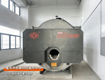 中正锅炉WNS系列1吨/时燃气蒸汽锅炉应用于重庆食品行业项目
