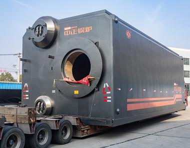 中正SZS系列燃气蒸汽锅炉助力青岛房地产项目