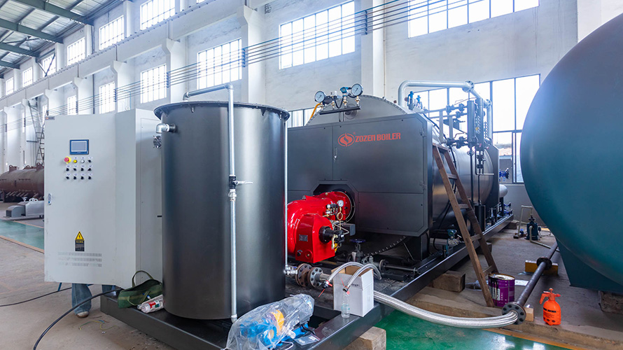 威客电竞锅炉WNS系列撬装锅炉厂内调试实录