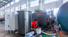 永乐高锅炉WNS系列撬装锅炉厂内调试实录