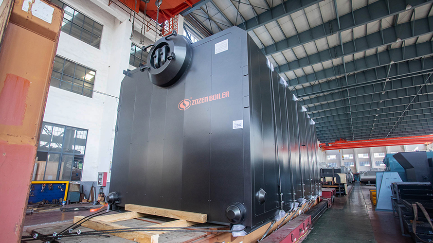 永乐高锅炉SZL系列燃煤蒸汽锅炉发往南非，助力外地制造业高效供热