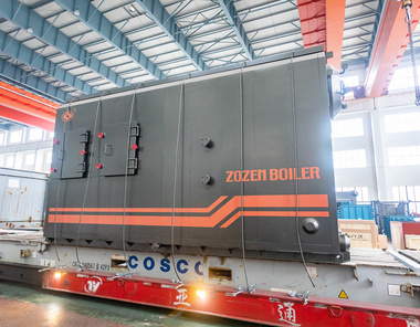 该6吨生物质蒸汽锅炉采用快装结构，有效缩短了现场安装周期