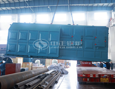 中正锅炉发货图集：浙江纺织厂15吨SZL系列生物质锅炉