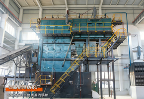 出口巴基斯坦：中正锅炉10吨/时往复炉排生物质蒸汽锅炉纺织行业项目