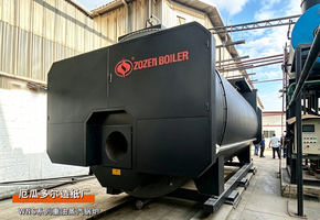 出口厄瓜多尔造纸厂：中正锅炉WNS系列15吨/时重油蒸汽锅炉项目