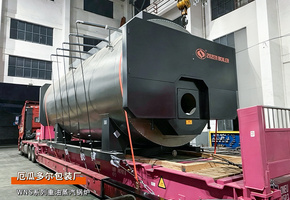 出口厄瓜多尔：中正锅炉WNS系列10吨/时重油蒸汽锅炉瓦楞纸包装行业