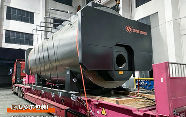 出口厄瓜多尔：中正锅炉WNS系列10吨/时重油蒸汽锅炉瓦楞纸包装行业