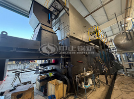 中正锅炉西班牙项目图库：往复炉排生物质蒸汽锅炉实拍